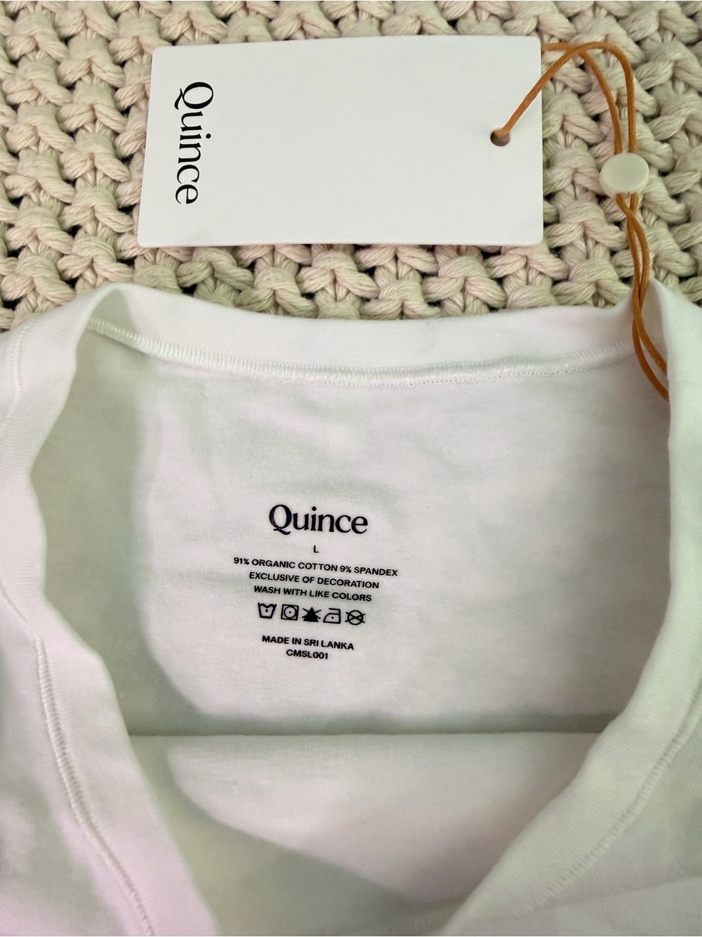 Quince — Stretch Cotton Jersey Short Sleeve Bodysuit - Picture 5 of 5